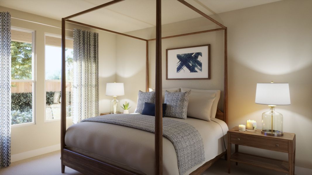 Representative furnished interior of a home built from the 4009 by Risewell Homes in Freedom at Anthem, Kyle (Image 9).