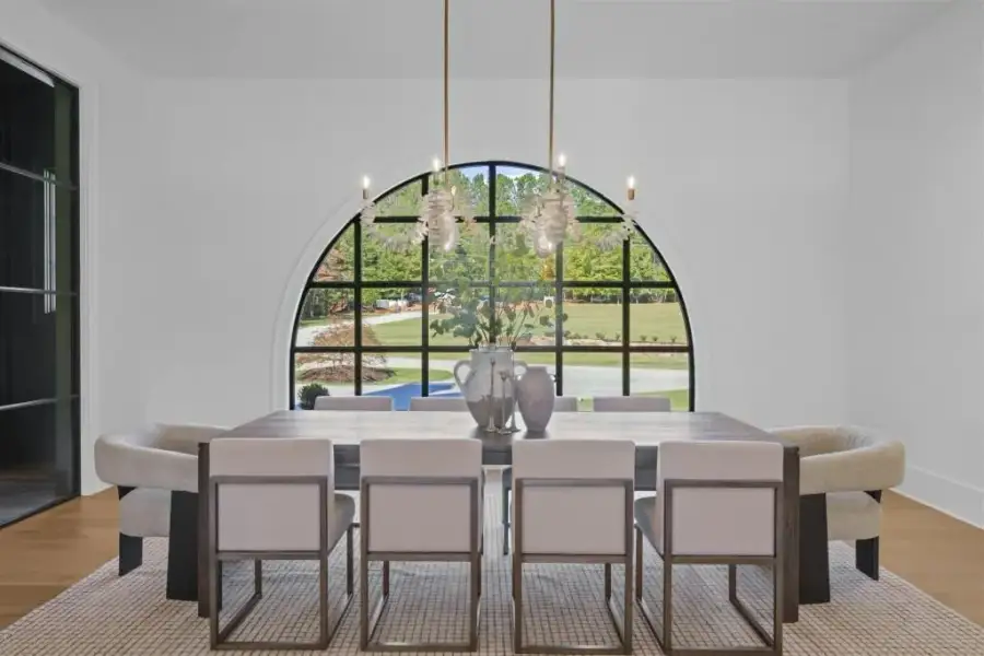 Furnished interior view inside a new home in , Milton (Image 43).