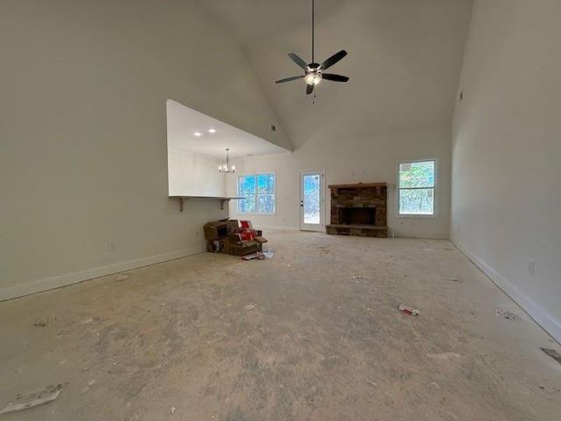 In-progress construction of a new home in , Rockmart, GA (Image 13).