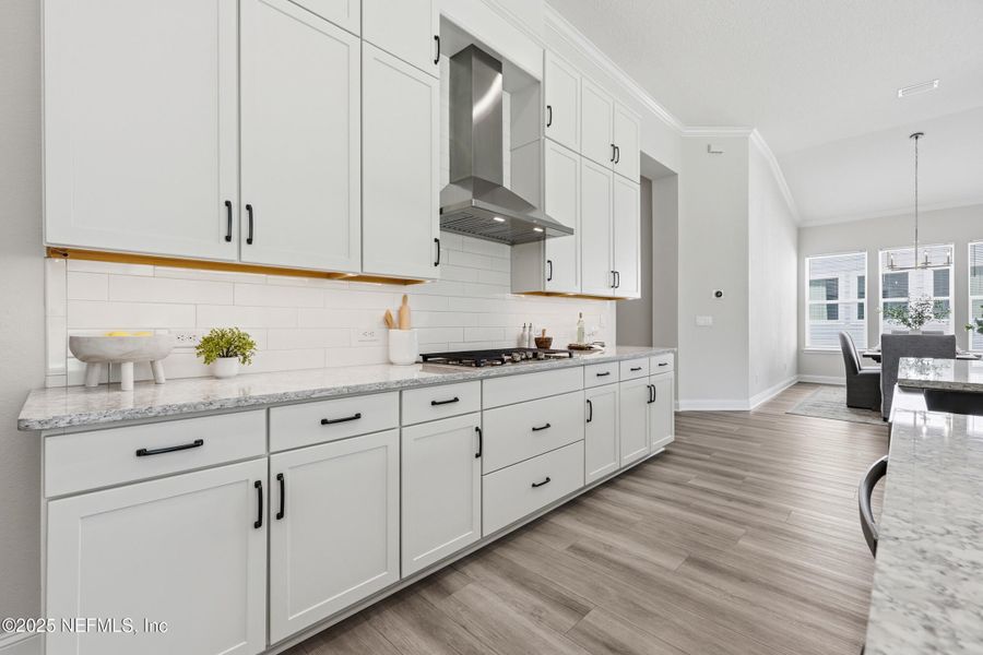 Furnished interior view inside a new home in West End at Town Center, Ponte Vedra (Image 39). Furnished interior view inside a new home in West End at Town Center, Ponte Vedra (Image 39).