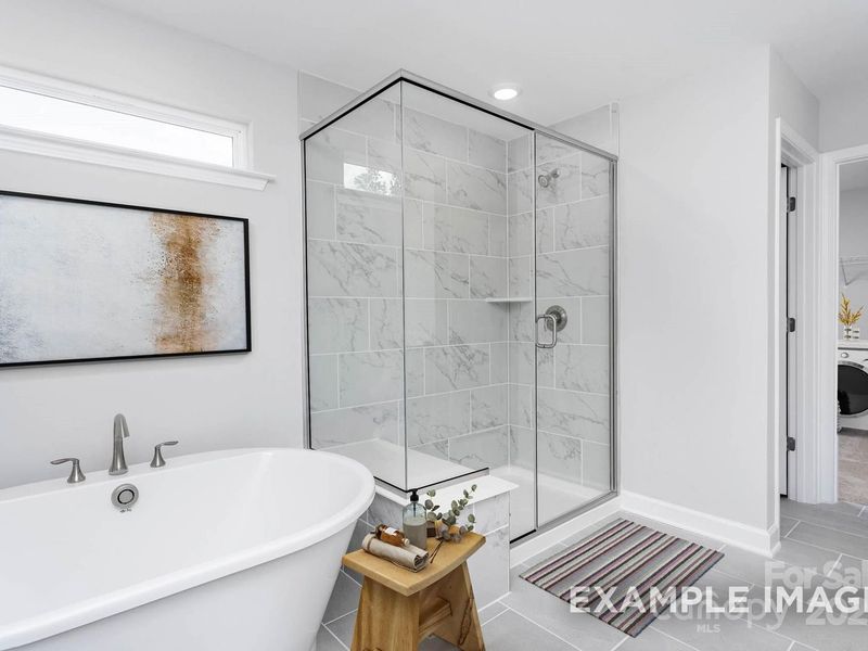 Furnished interior view inside a new home in Enclave at Belmont, Belmont (Image 15).