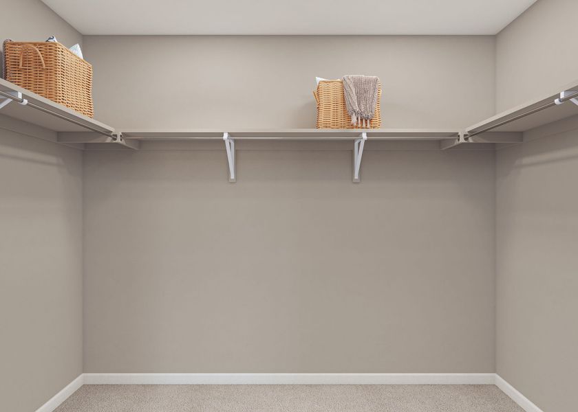 Representative unfurnished interior of a home built from the 3508 by Tri Pointe Homes in The Aurora Highlands, Aurora (Image 19).