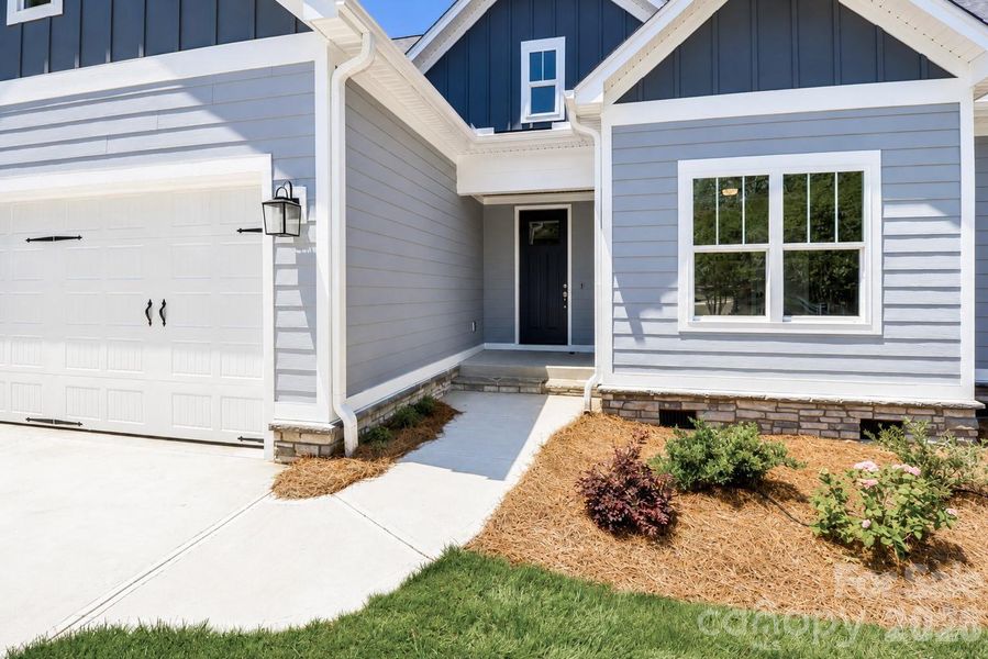 Exterior details and patio area of a home in , Statesville (Image 4).