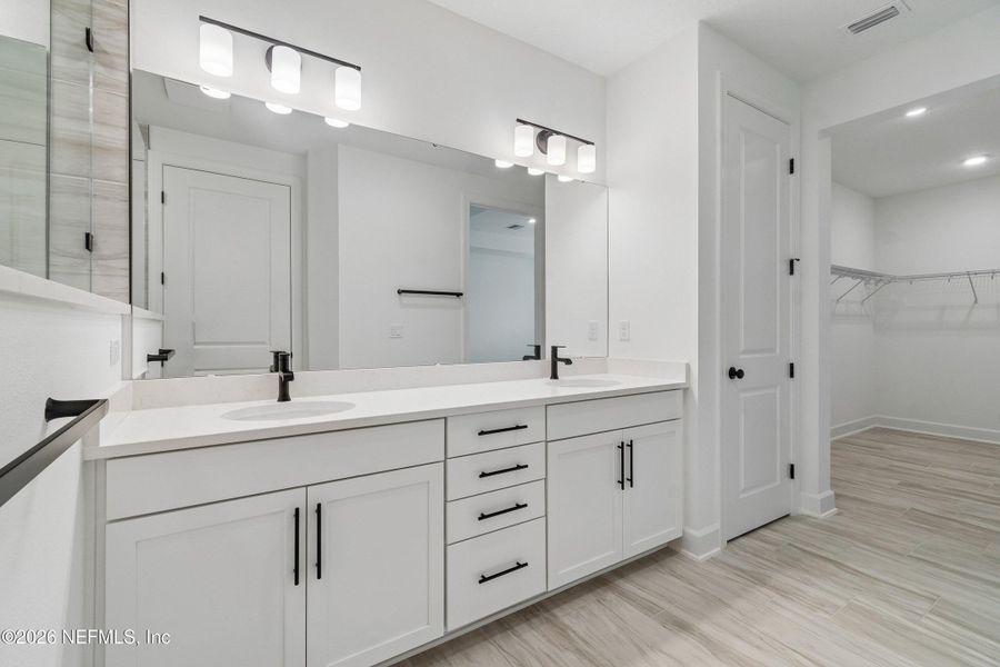 Furnished interior view inside a new home in Westerly Park at Wildlight – Villa Collection, Yulee (Image 9). Furnished interior view inside a new home in Westerly Park at Wildlight – Villa Collection, Yulee (Image 9).