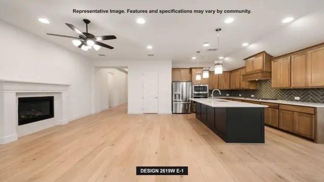 Furnished interior view inside a new home in Lakewood Village, Lakewood Village (Image 6).