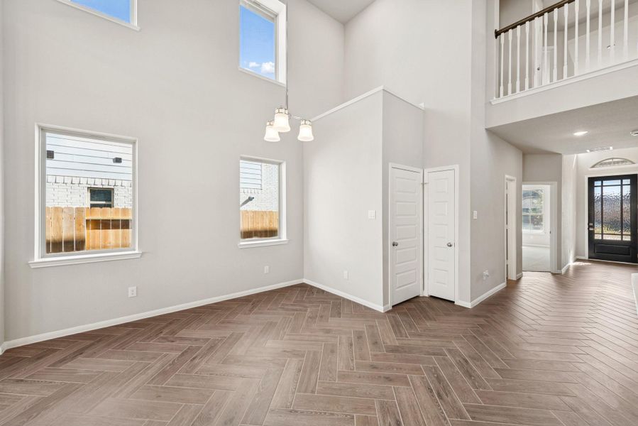 Sun-lit dining area (*Photo not of actual home and used for illustration purposes only.)