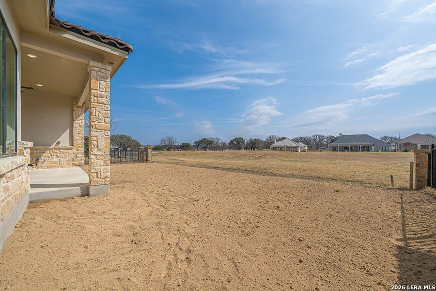 Exterior details and patio area of a home in , Kerrville (Image 3).