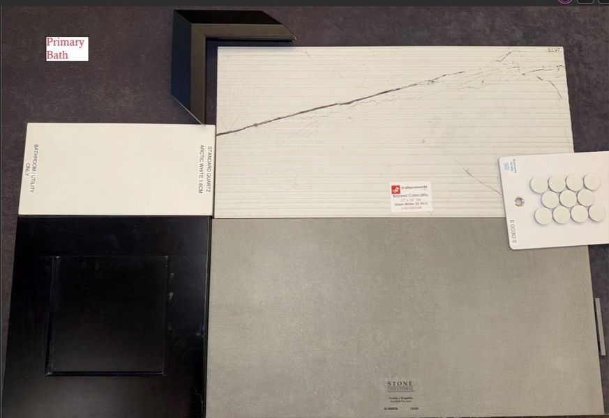 Sample of building materials used in homes in The Grand Prairie 60', Hockley (Image 6).