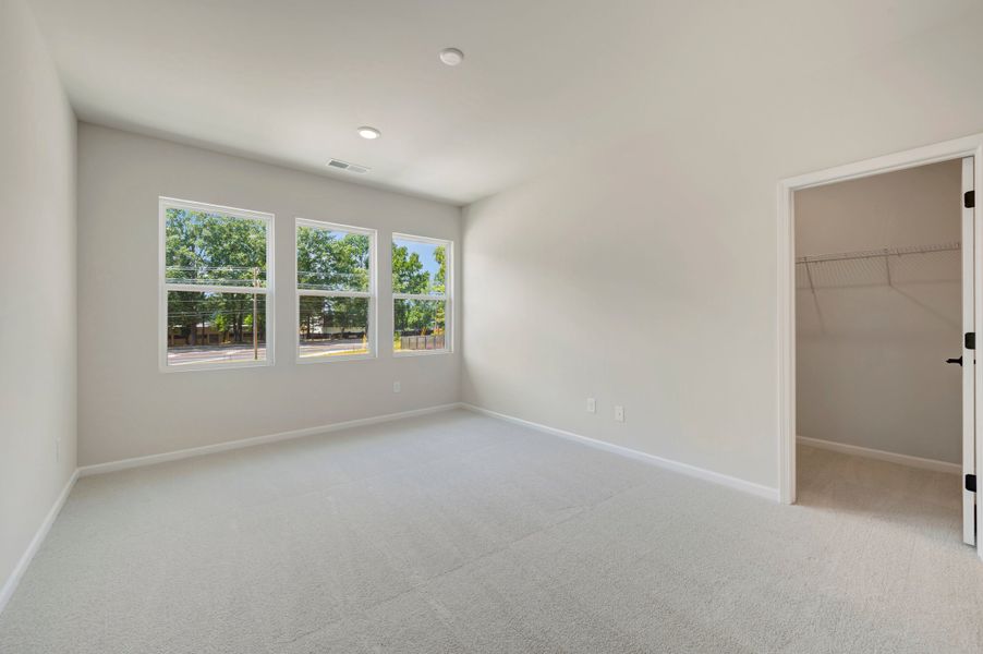 Spacious, unfurnished interior of a new home in Amplitude, Charlotte (Image 27). Spacious, unfurnished interior of a new home in Amplitude, Charlotte (Image 27).