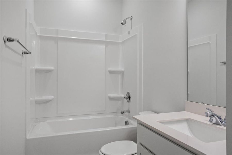 Furnished interior view inside a new home in Renaissance at White Oak, Garner (Image 12).