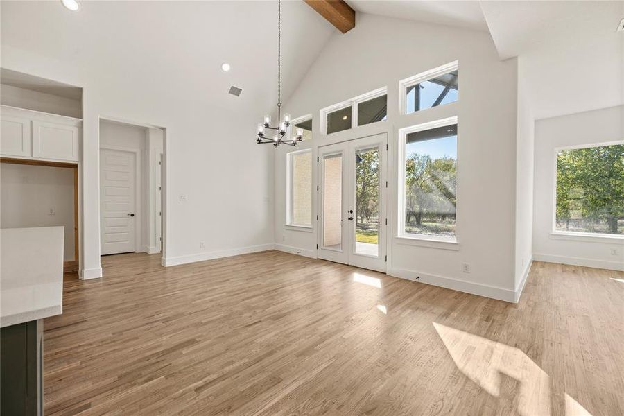 Spacious, unfurnished interior of a new home in Rolling Creek Ranch, Aledo (Image 32).