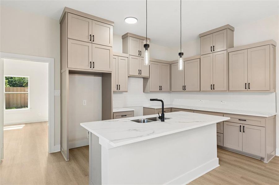 Furnished interior view inside a new home in , Fort Worth (Image 9).
