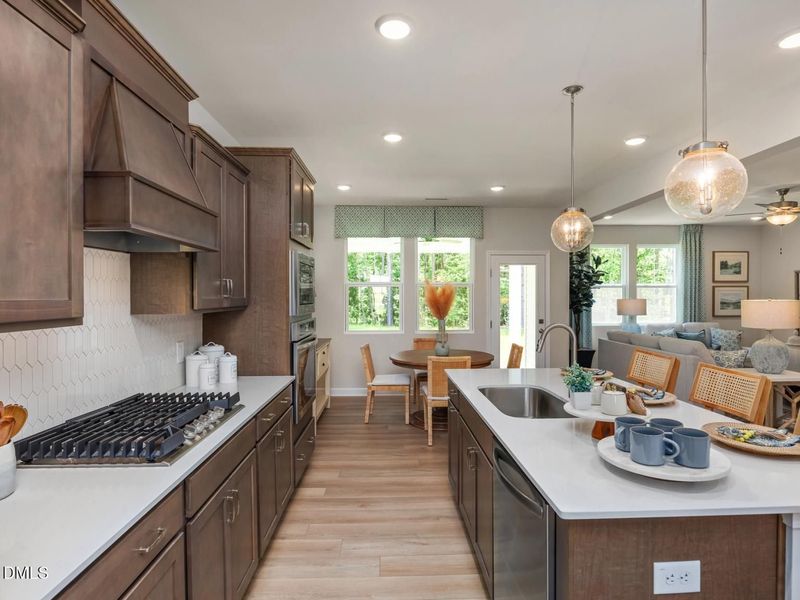 Furnished interior view inside a new home in Wendell Ridge, Wendell (Image 12).