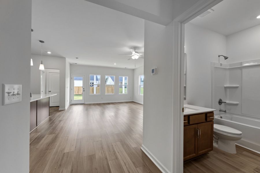 Spacious, unfurnished interior of a new home in Jordan Grove, Conway (Image 29).