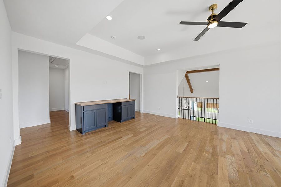 Spacious, unfurnished interior of a new home in Light Farms Graham/Reagan, Celina (Image 38).