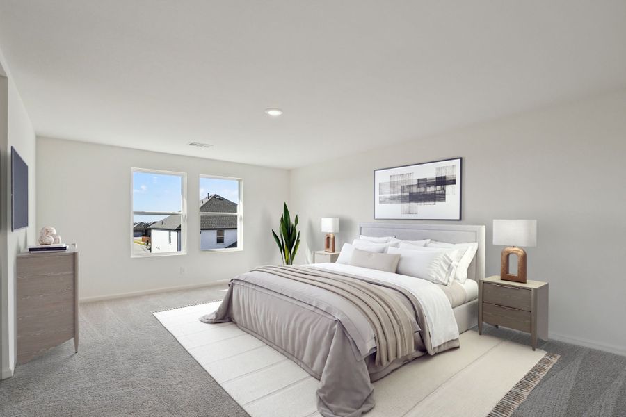 Representative furnished interior of a home built from the Eclipse by Starlight Homes in Kendall Grove, McDonough (Image 5).