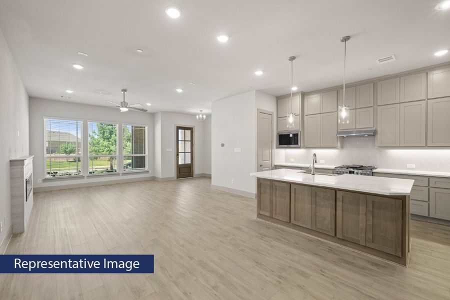 Representative furnished interior of a home built from the Cherry R by First Texas Homes in The Abbey at Mercer Crossing, Farmers Branch (Image 5). Representative furnished interior of a home built from the Cherry R by First Texas Homes in The Abbey at Mercer Crossing, Farmers Branch (Image 5).