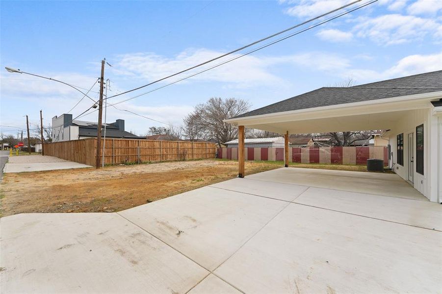 Exterior details and patio area of a home in , Dallas (Image 27).