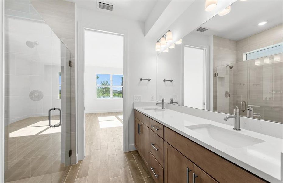 Furnished interior view inside a new home in SeaFlower, Bradenton (Image 8).