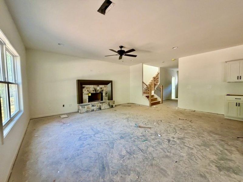 In-progress construction of a new home in Forrest Farms, Greenville, GA (Image 9).