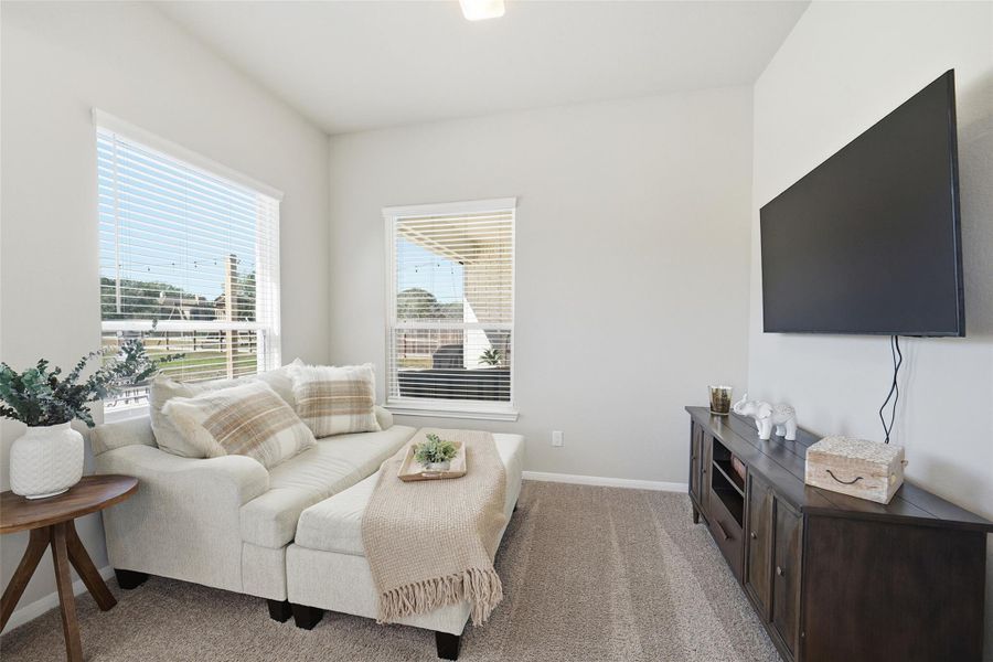 Furnished interior view inside a new home in Tejas Landing, Needville (Image 33).