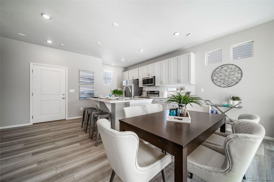 Furnished interior view inside a new home in , Aurora (Image 12).