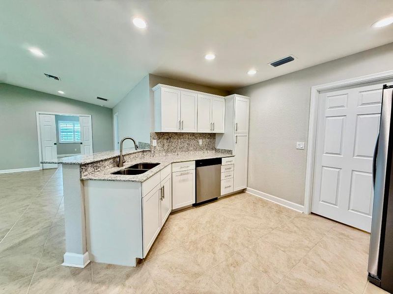 Upgrade Granite Breakfast area