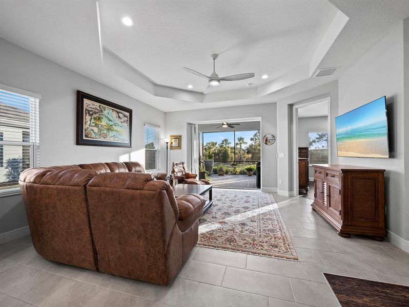 Furnished interior view inside a new home in , Sarasota (Image 7).