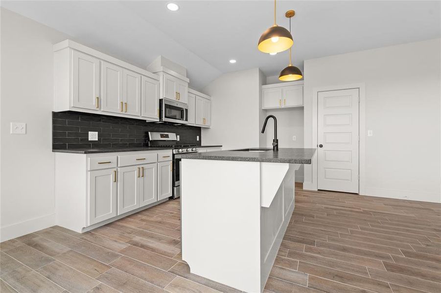 Furnished interior view inside a new home in , Lindale (Image 4). Furnished interior view inside a new home in , Lindale (Image 4).