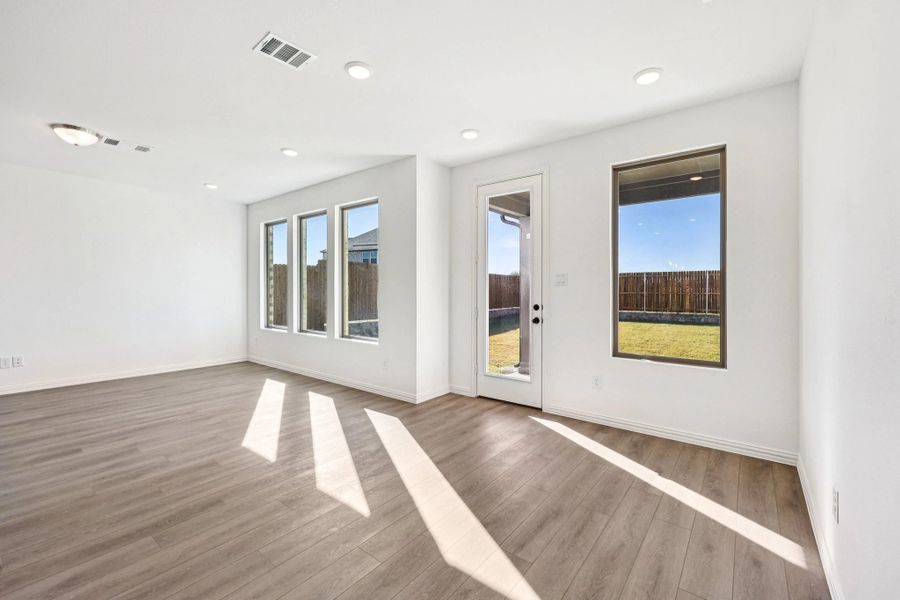 Open Living-Dining Room