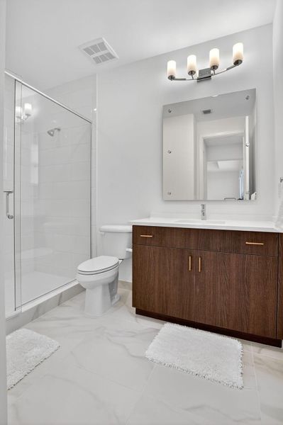 Furnished interior view inside a new home in , Boca Raton (Image 34).