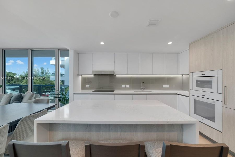 Furnished interior view inside a new home in , Bay Harbor Islands (Image 29).