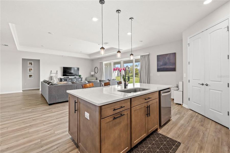 Furnished interior view inside a new home in , Mount Dora (Image 18).