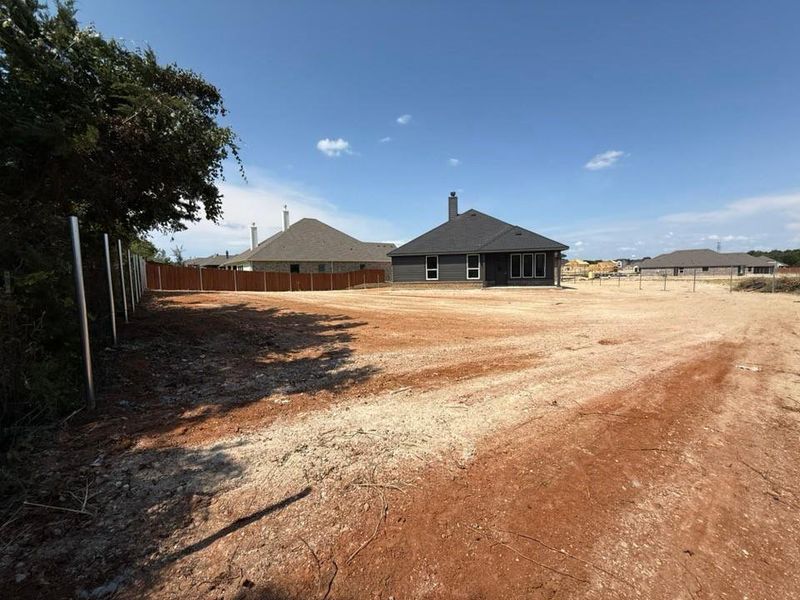 Site preparation for new homesites in Waterford Park, Weatherford (Image 12).