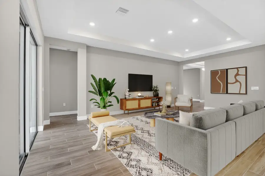 Representative furnished interior of a home built from the Azzurro by Taylor Morrison in Westview Community Group Page, Kissimmee (Image 4).