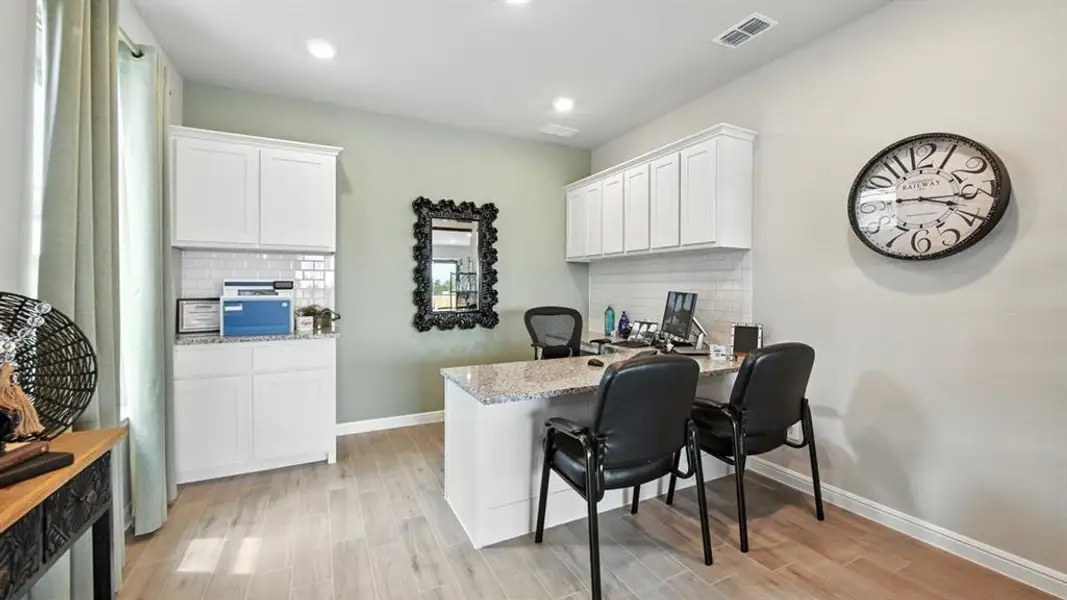 Furnished interior view inside a new home in Monarch at the Meadows, Ponder (Image 9). Furnished interior view inside a new home in Monarch at the Meadows, Ponder (Image 9).