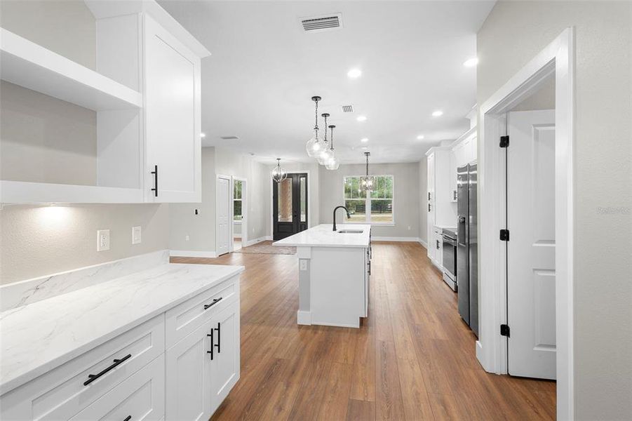 Furnished interior view inside a new home in , Eustis (Image 7).