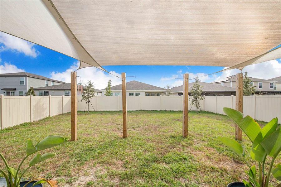 Exterior details and patio area of a home in Lawson Dunes, Haines City (Image 3).