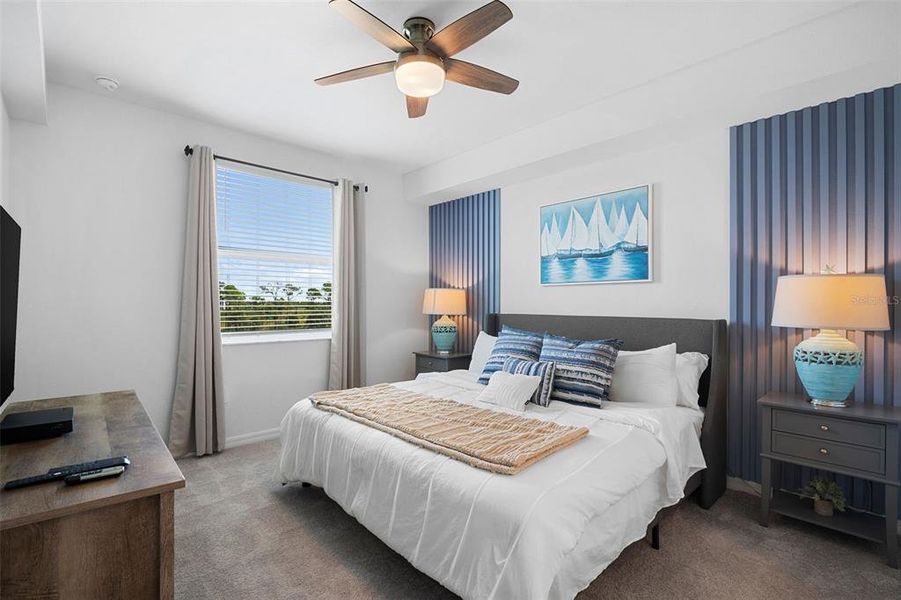 Furnished interior view inside a new home in , Venice (Image 7). Furnished interior view inside a new home in , Venice (Image 7).