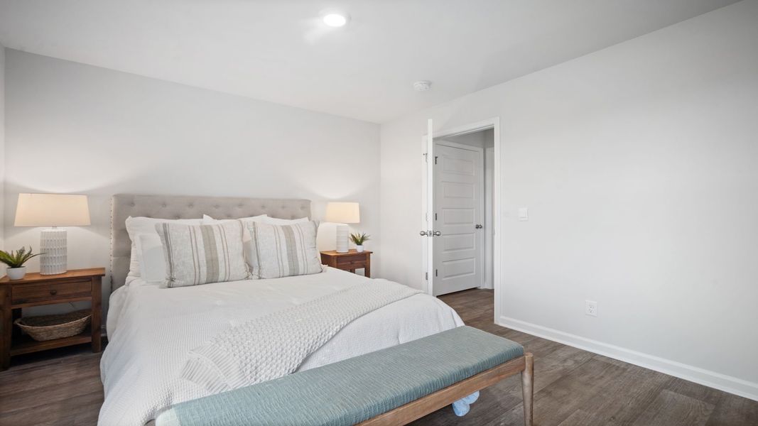 Furnished interior view inside a new home in Holly Oaks, Statesboro (Image 26).