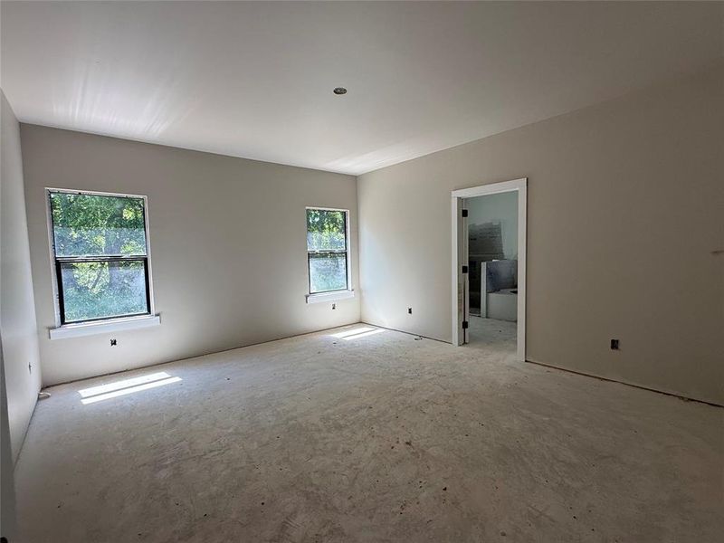In-progress construction of a new home in Freeman Ranch, Weatherford, TX (Image 15).