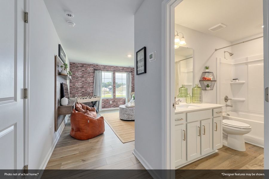 Furnished interior view inside a new home in Landmark Commons, Boiling Springs (Image 19).