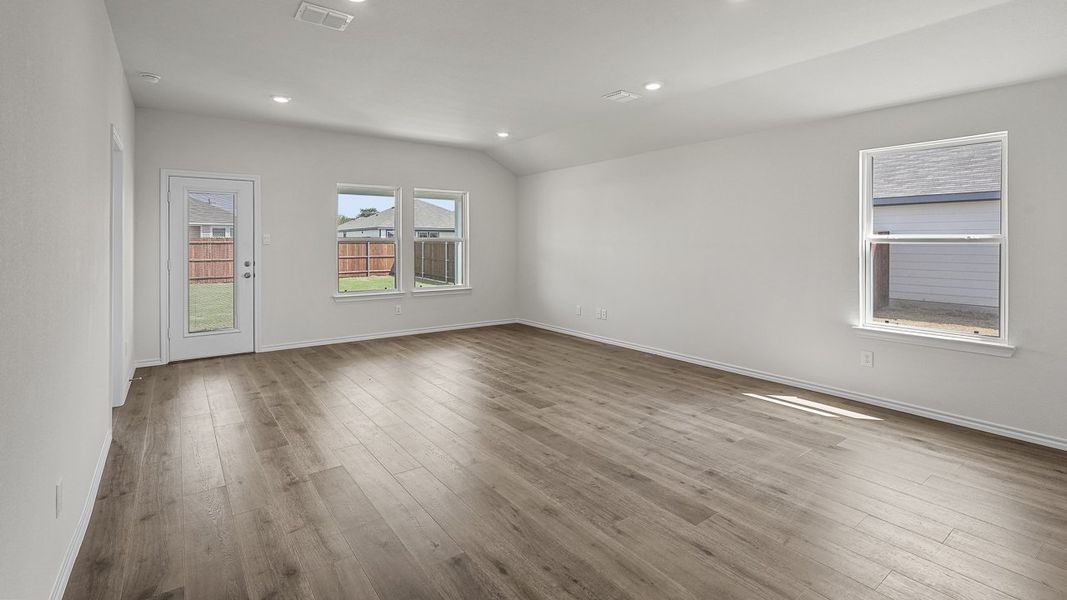 Spacious, unfurnished interior of a new home in Wildwood, Royse City (Image 23). Spacious, unfurnished interior of a new home in Wildwood, Royse City (Image 23).