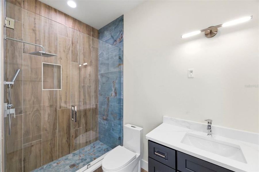 Furnished interior view inside a new home in , St. Petersburg (Image 11).