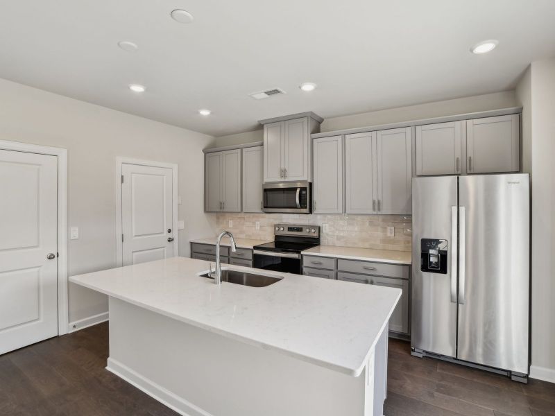 Furnished interior view inside a new home in Seattle Crossing, Shelby (Image 5).