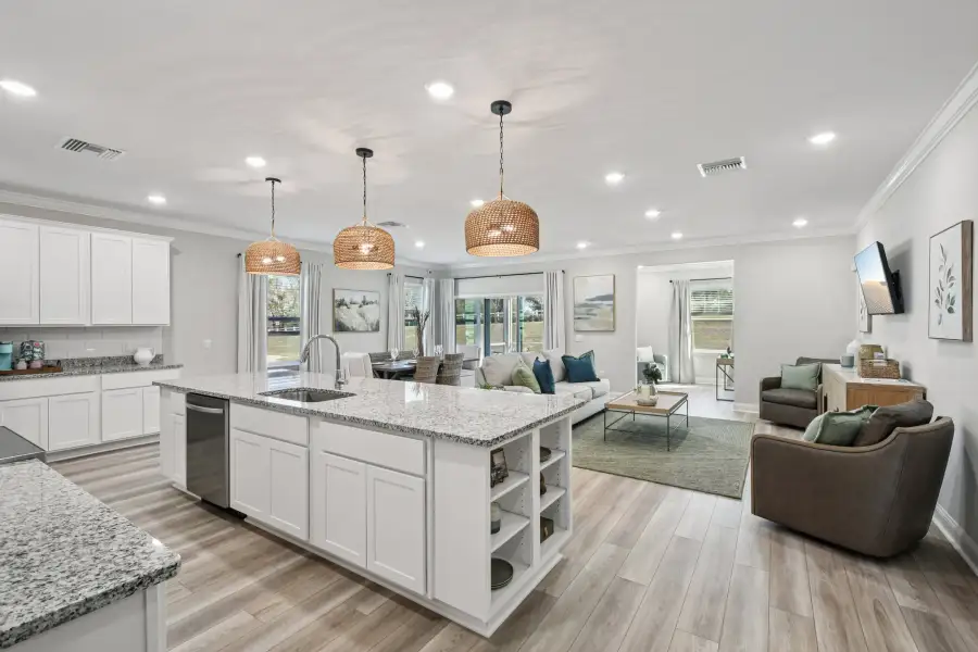 Representative furnished interior of a home built from the Drexel by Maronda Homes in Highland Park, Newberry (Image 28). Representative furnished interior of a home built from the Drexel by Maronda Homes in Highland Park, Newberry (Image 28).