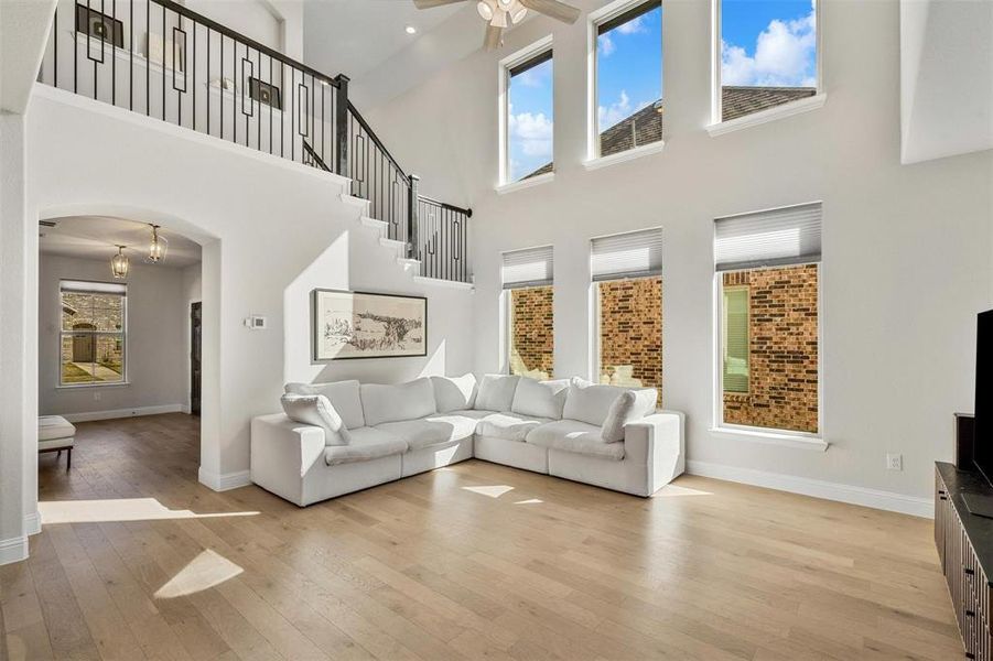 Furnished interior view inside a new home in , Justin (Image 14). Furnished interior view inside a new home in , Justin (Image 14).