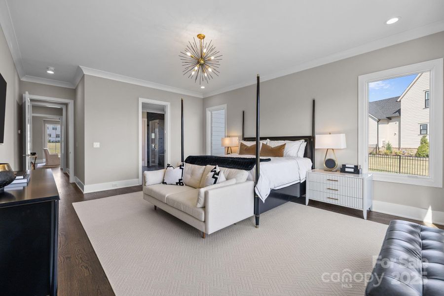 Furnished interior view inside a new home in Broadmoor at Marvin, Marvin (Image 12). Furnished interior view inside a new home in Broadmoor at Marvin, Marvin (Image 12).