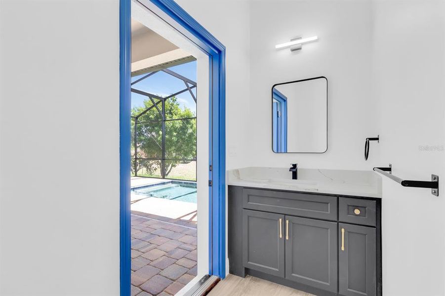 Furnished interior view inside a new home in , Haines City (Image 17).