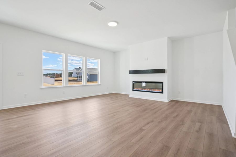 Family Room featuring AW Collection® Oxford - Relaxed living with timeless tones.